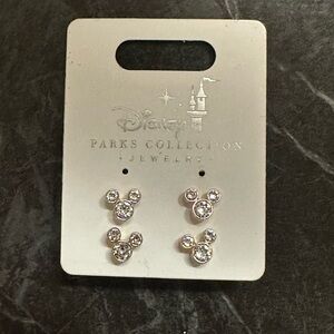 Disney Gold and Silver Mickey Mouse Earrings